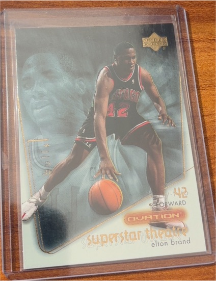2000-01 Upper Deck Ovation #S9 Elton Brand Superstar Theatre — front