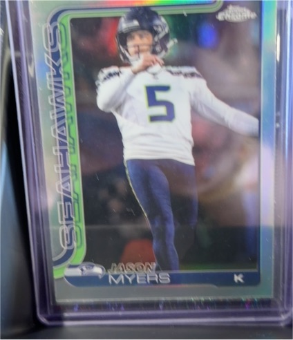 2025 Topps Chrome #280 Jason Myers — front