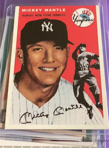 1994 Topps Archives Ultimate 1954 Series #259 Mickey Mantle — front