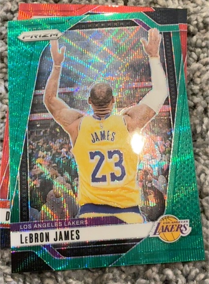 2024-25 Panini Prizm #130 LeBron James — front