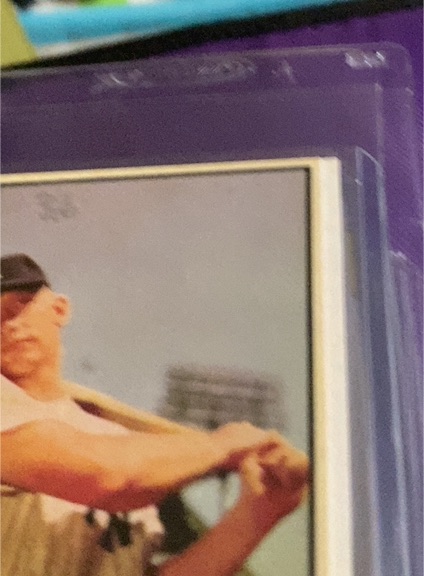 1989 Bowman #59 Mickey Mantle 1953 Bowman Color Reprint — front