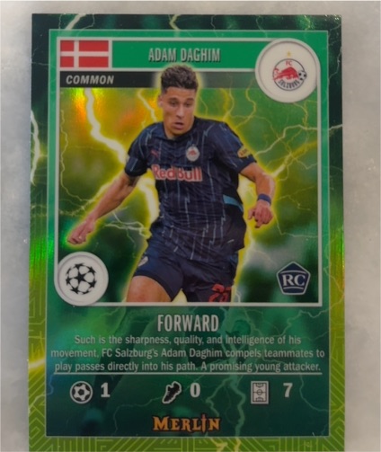 2024-25 Topps Merlin UEFA #MG-46 Adam Daghim — front