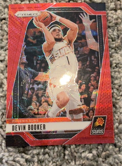 2024-25 Panini Prizm #8 Devin Booker — front