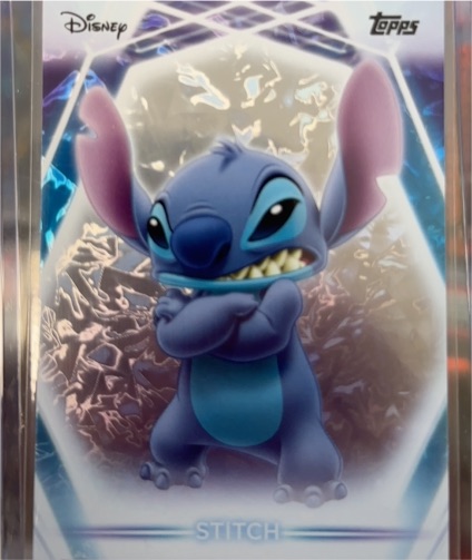 2026 Topps Disney Neon #14 Stitch — front