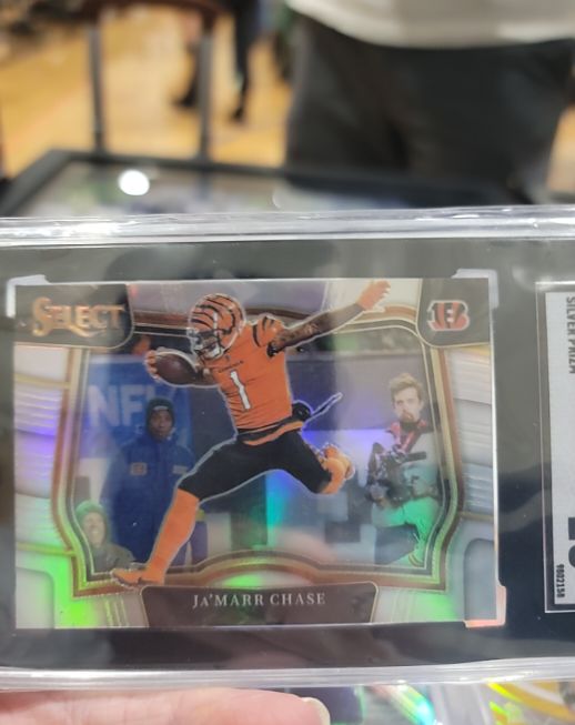 2021 Panini Select #47 Ja'Marr Chase Rookie Concourse — front