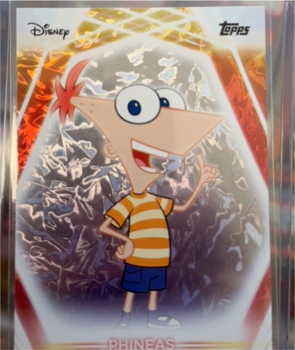 2026 Topps Disney Neon #1 Phineas — front