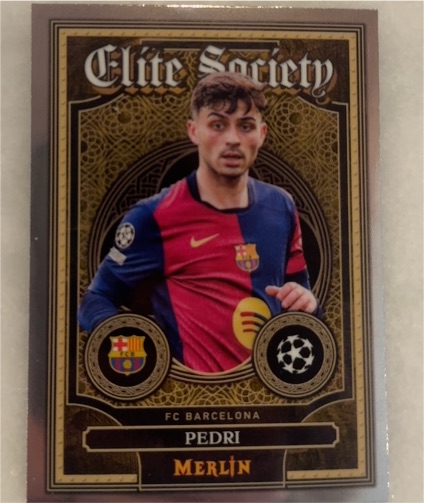 2024-25 Topps Merlin #ES-7 Pedri — front