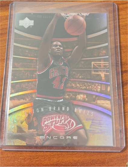 2000-01 Upper Deck Encore Powerful Stuff #PS11 Elton Brand — front