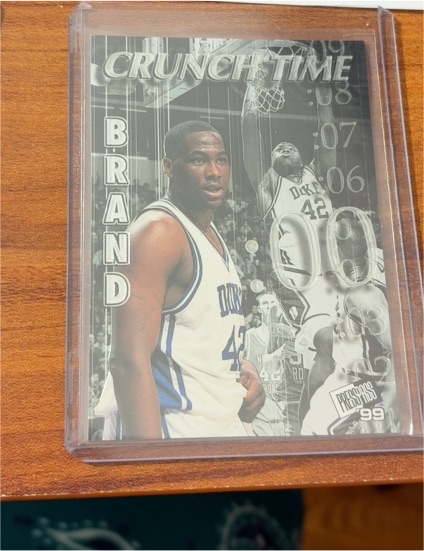 1999 Press Pass Crunch Time #CT1 Elton Brand — front