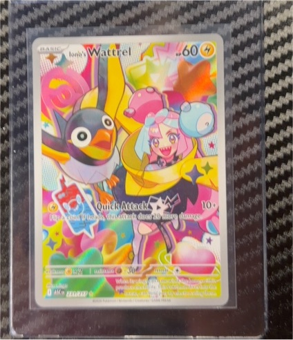 2026 Pokémon TCG #231 Iono's Wattrel Ascended Heroes Illustration Rare — front