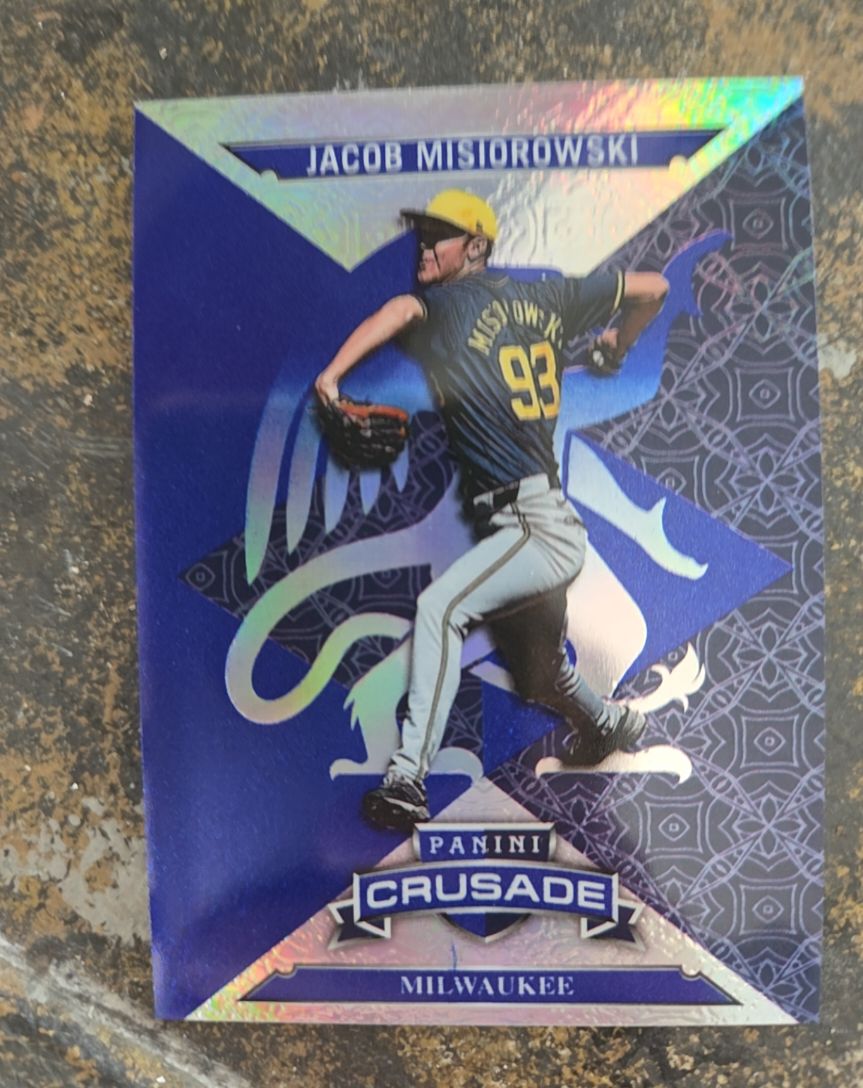 2025 Panini Crusade #98 Jacob Misiorowski — front