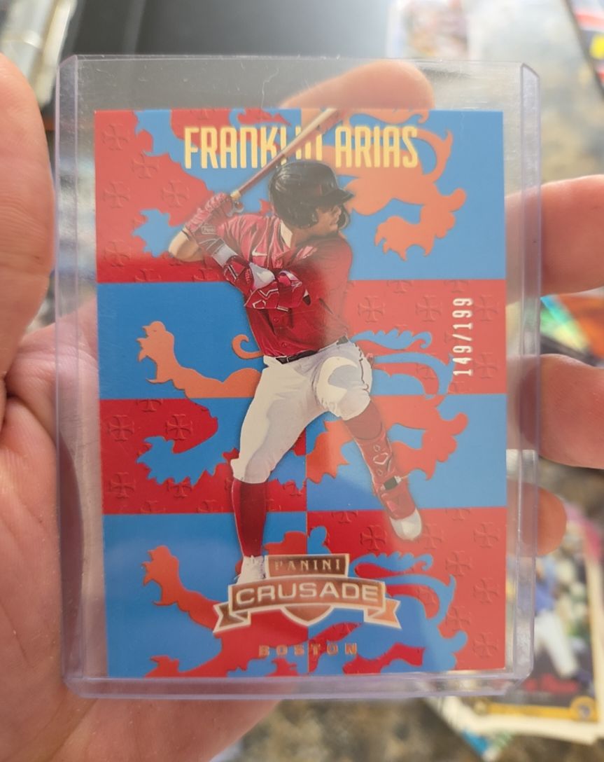2025 Panini Crusade #81 Franklin Arias — front