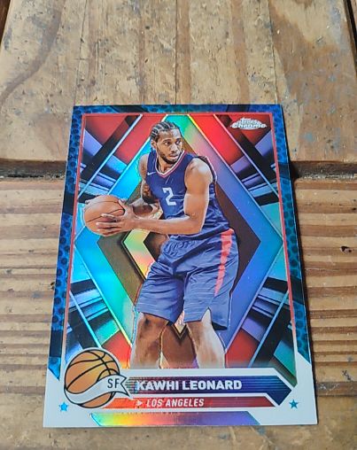 2023-24 Topps Chrome #93 Kawhi Leonard — front