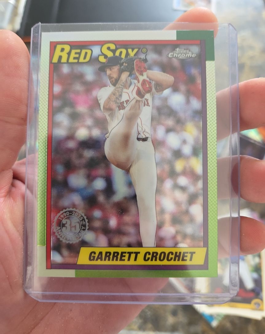 2025 Topps Chrome Update #90CU-11 Garrett Crochet — front