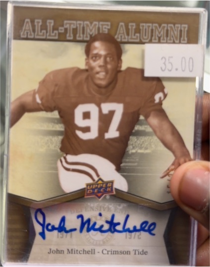 2012 Upper Deck University of Alabama All-Time Alumni #ATA-JM John Mitchell — front