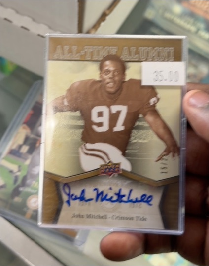 2012 Upper Deck University of Alabama All-Time Alumni #ATA-JM John Mitchell — front