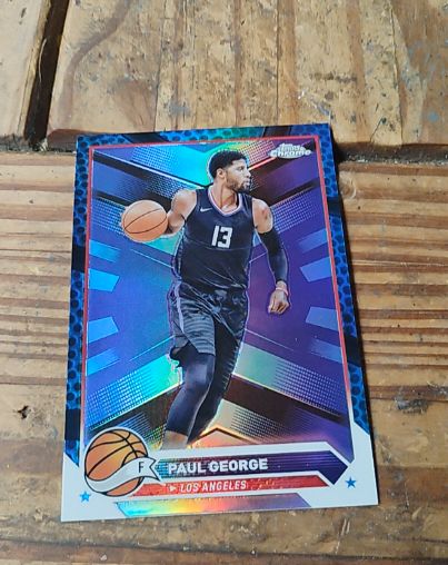2023-24 Topps Chrome #115 Paul George — front