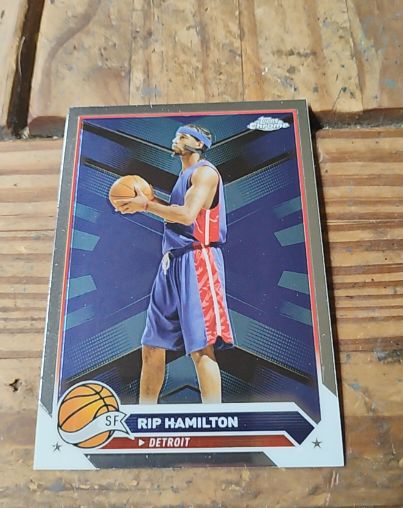 2023-24 Topps Chrome #109 Rip Hamilton — front