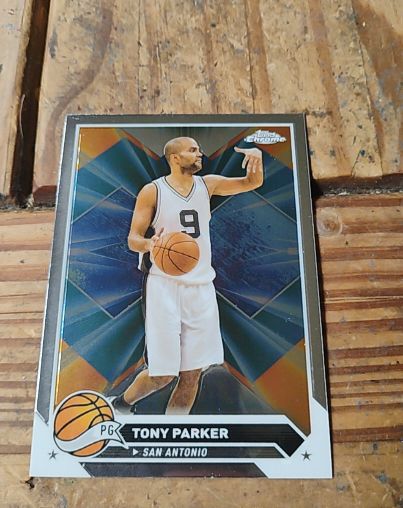 2023-24 Topps Chrome #104 Tony Parker — front