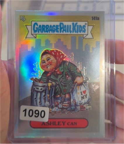 2021 Topps Garbage Pail Kids Chrome #141a Ashley Can — front
