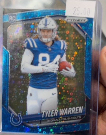 2025 Panini Prizm #339 Tyler Warren — front
