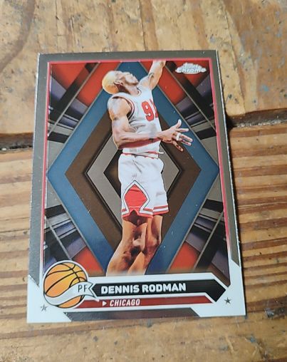 2023-24 Topps Chrome #87 Dennis Rodman — front