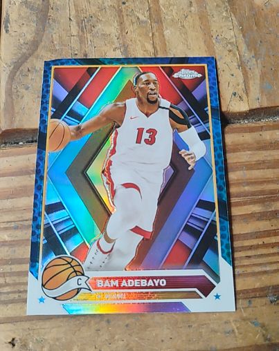 2023-24 Topps Chrome #99 Bam Adebayo — front