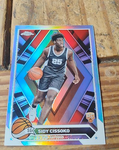 2023-24 Topps Chrome #57 Sidy Cissoko — front