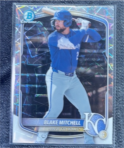2025 Bowman Draft Chrome #BDC-160 Blake Mitchell — front