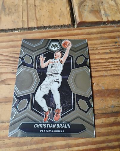2023-24 Panini Mosaic #168 Christian Braun — front
