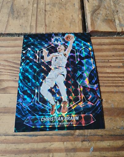 2023-24 Panini Mosaic #168 Christian Braun — front