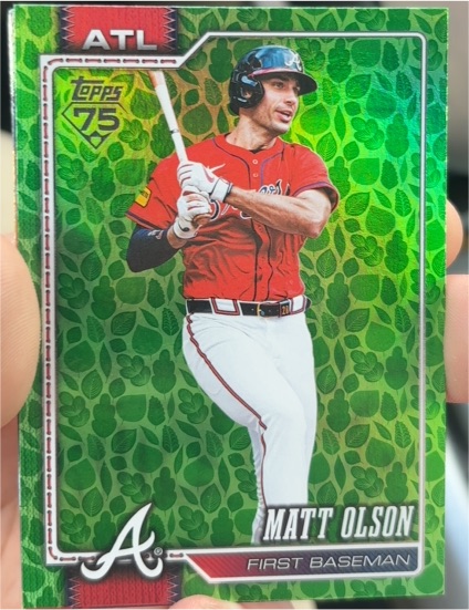 2026 Topps Series 1 #39 Matt Olson — front