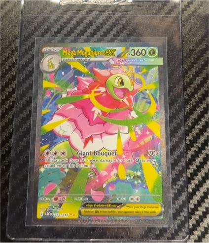 2022 Pokémon Ascended Heroes #272 Mega Meganium EX — front