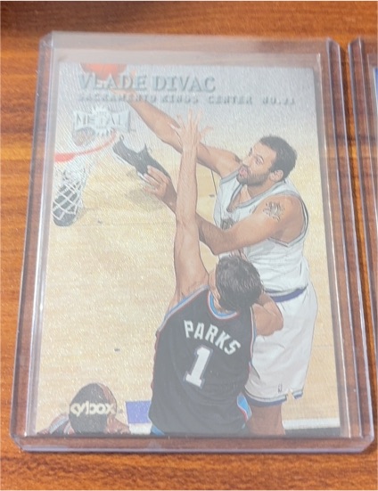 1999-00 Skybox Metal #53 Vlade Divac — front