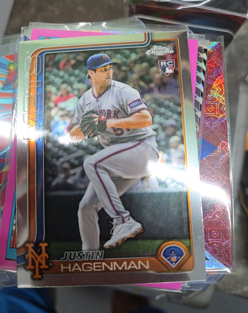 2025 Topps Chrome Update #USC61 Justin Hagenman — front