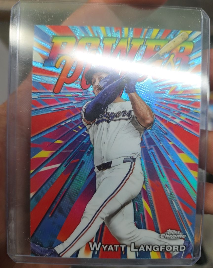 2025 Topps Chrome Update #PP-39 Wyatt Langford — front