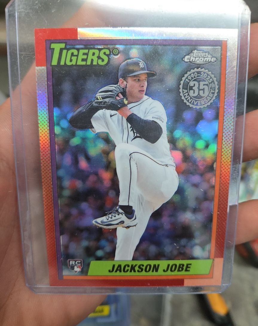 2025 Topps Chrome Update #90CU-17 Jackson Jobe — front