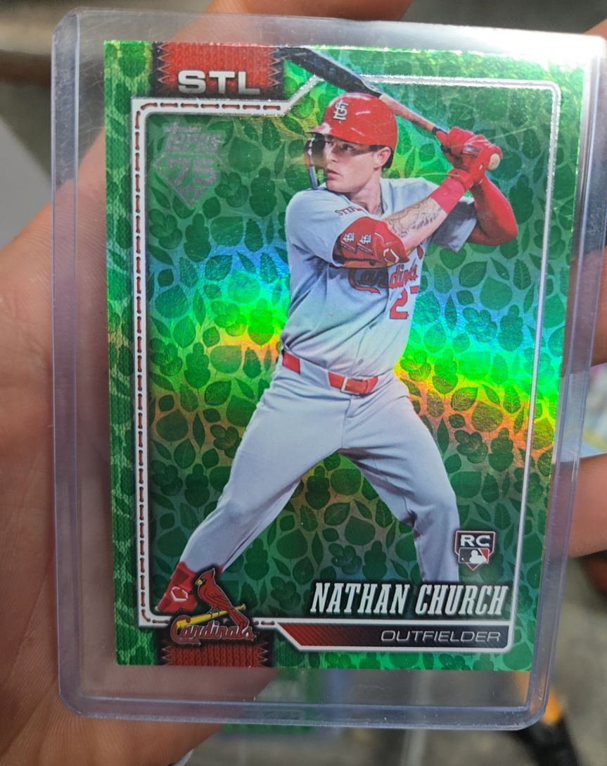 2026 Topps Series 1 #24 Nathan Church — front
