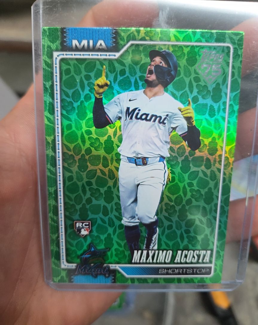 2026 Topps #172 Maximo Acosta — front