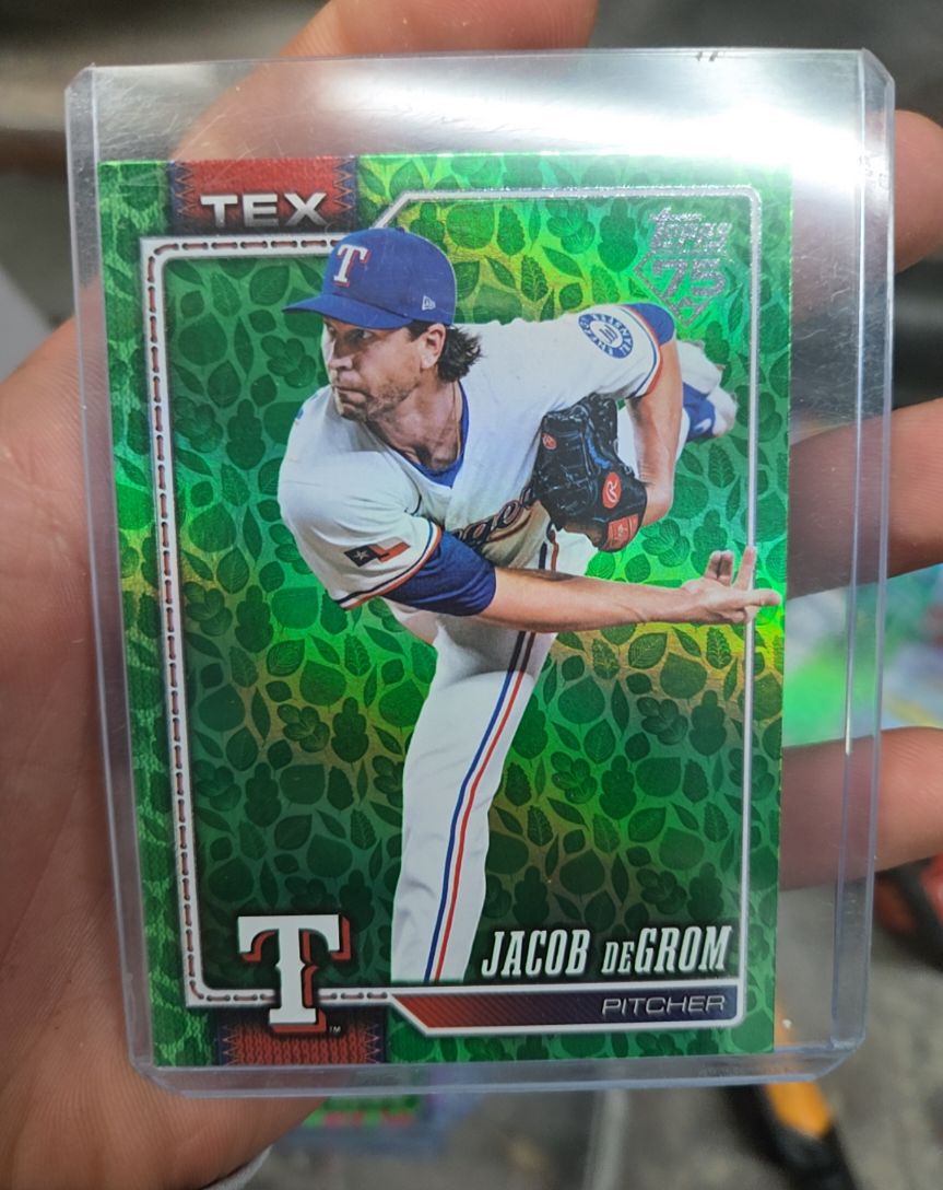 2026 Topps Series 1 #99 Jacob deGrom — front