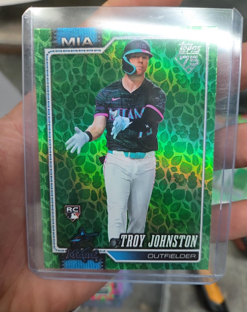 2026 Topps Series 1 #317 Troy Johnston — front