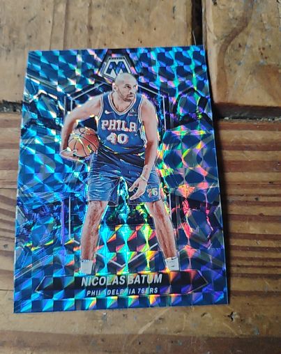 2023-24 Panini Mosaic #197 Nicolas Batum — front