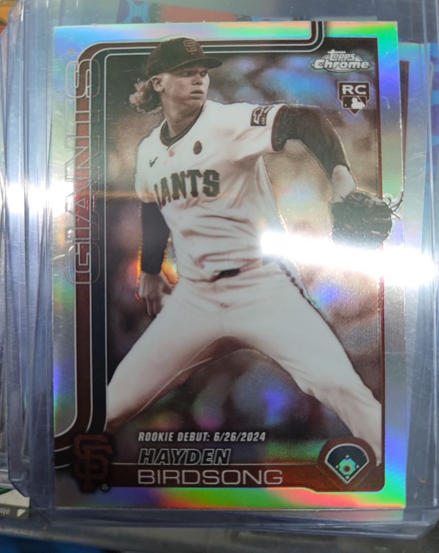 2025 Topps Chrome Update #USC159 Hayden Birdsong — front