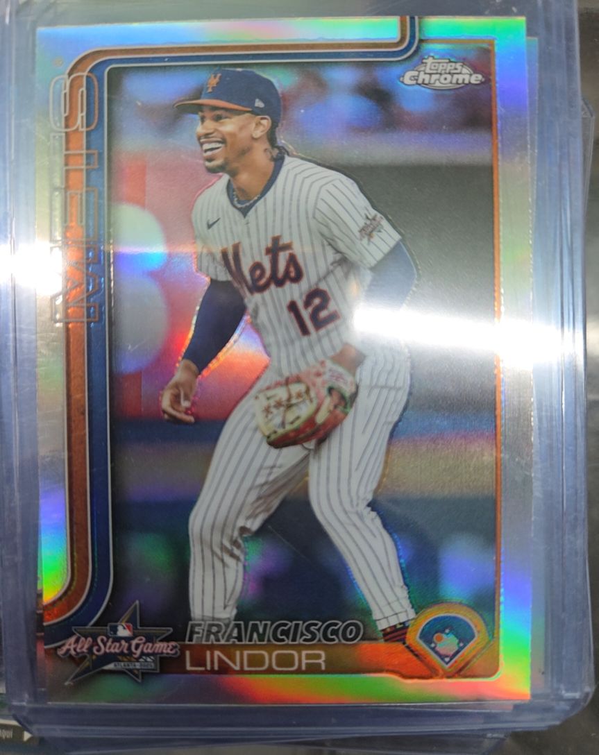2025 Topps Chrome Update #ASGC-13 Francisco Lindor — front