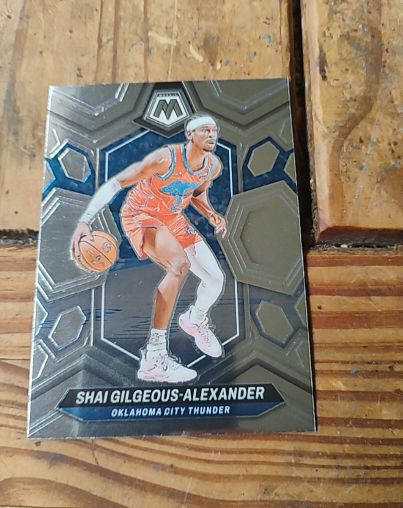 2023-24 Panini Mosaic #85 Shai Gilgeous-Alexander — front