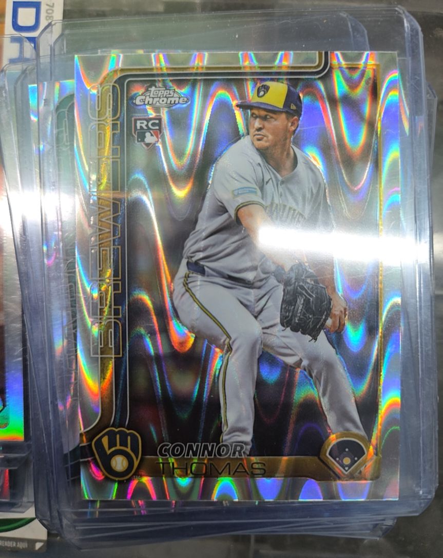 2025 Topps Chrome Update #USC192 Connor Thomas — front