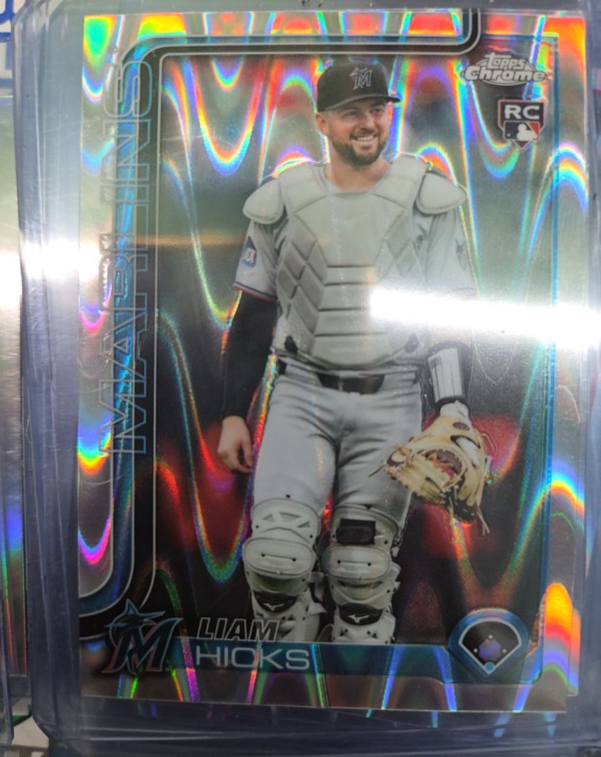2025 Topps Chrome Update #USC86 Liam Hicks — front