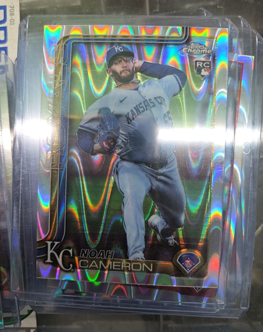 2025 Topps Chrome Update #USC69 Noah Cameron — front