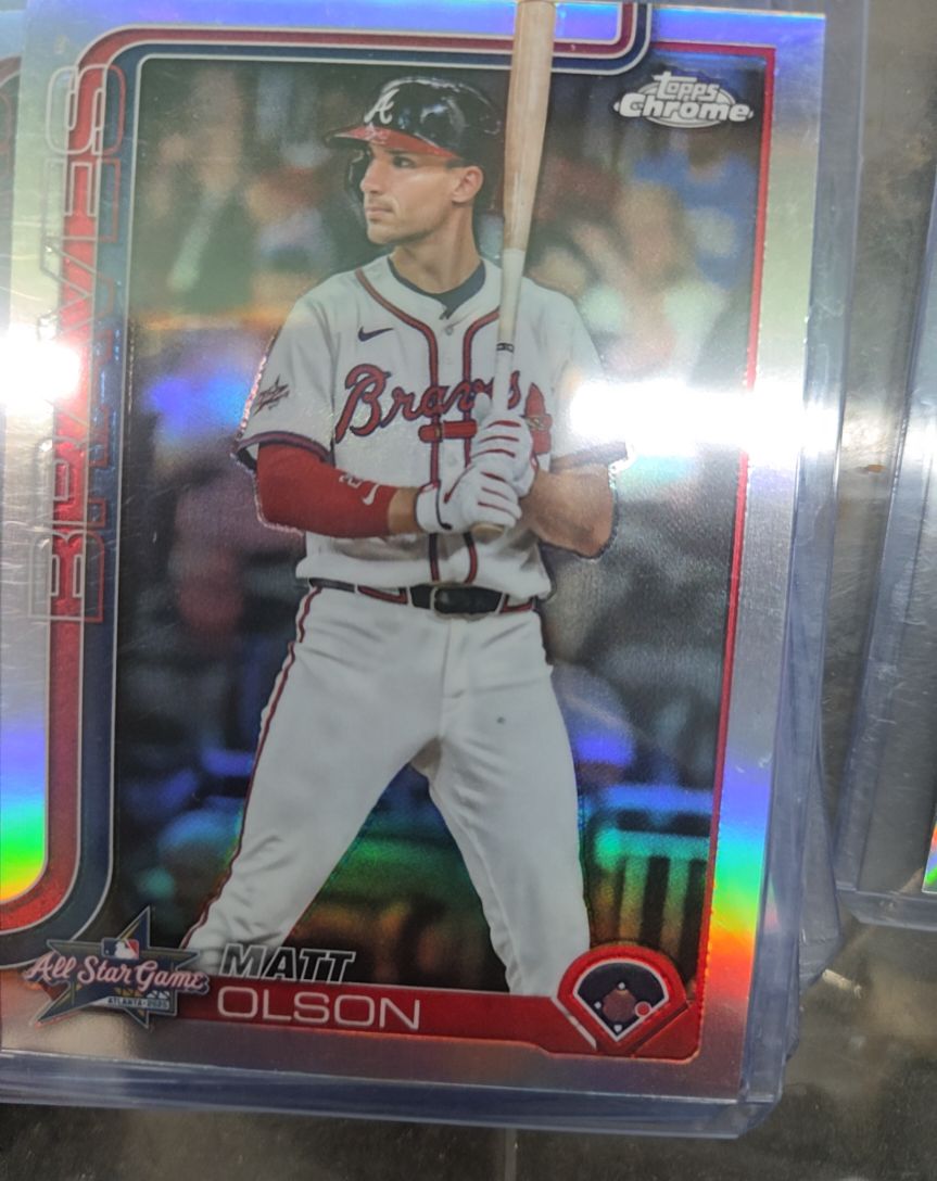 2025 Topps Chrome Update #ASGC-34 Matt Olson — front