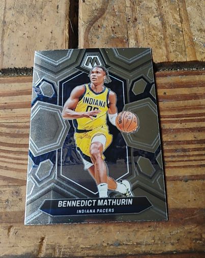 2023-24 Panini Mosaic #71 Bennedict Mathurin — front